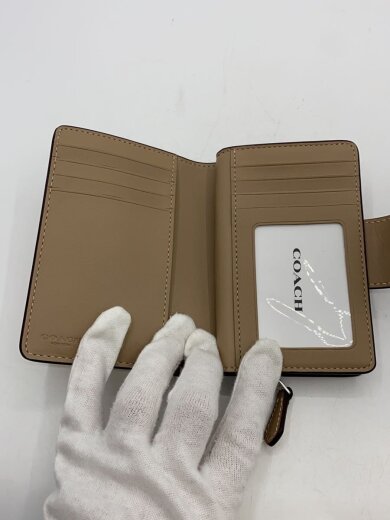 商品画像：2つ折り財布/キャンバス/BEG/レディース 4