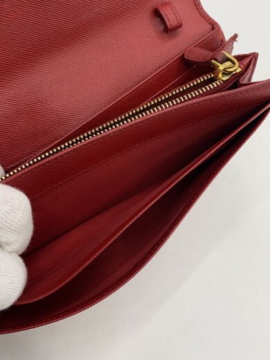 商品画像：長財布/PVC/RED/レディース 6