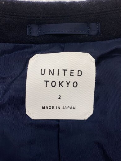 商品画像：コート/2/ウール/NVY 3