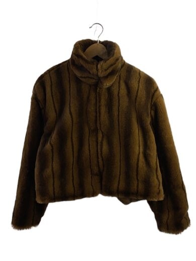 商品画像：ジャケット/FREE/ポリエステル/BRW/無地/010GAS30-6460 1