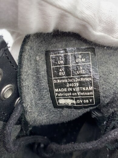 商品画像：レースアップブーツ/UK7/BLK/24039 5