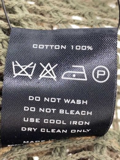 商品画像：ニット・セーター(薄手)/2/コットン/KHK/総柄 4