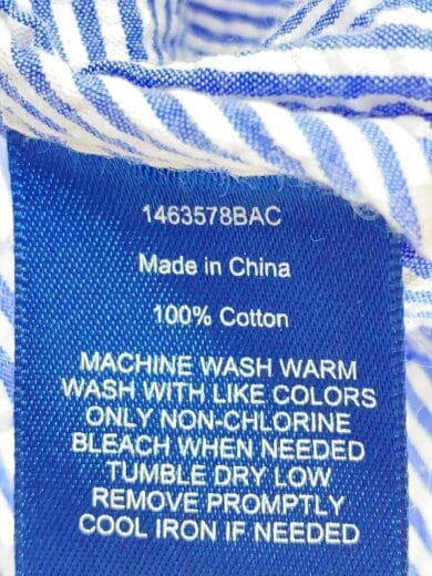 商品画像：ブルゾン/XS/コットン/BLU/ストライプ/146357BAC 5