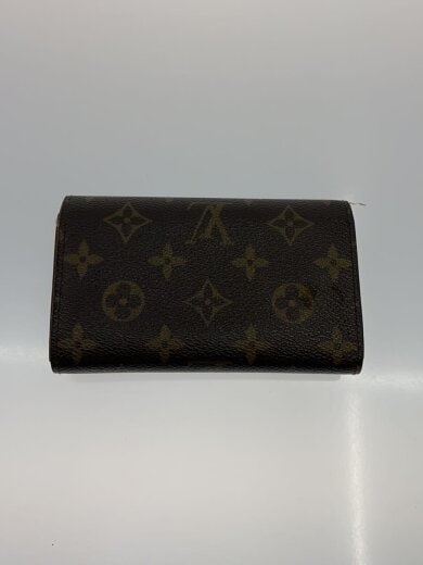 商品画像：1)ポルト・モネ・ビエ・トレゾール_モノグラム・キャンバス/PVC/BRW/総柄/レディース// 2