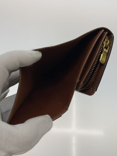 商品画像：1)ポルト・モネ・ビエ・トレゾール_モノグラム・キャンバス/PVC/BRW/総柄/レディース// 6