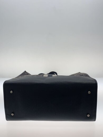 商品画像：デンプシー・トート40_シグネチャー_ウィズ・ストラップ・アンド・コーチパッチ/キャンバス/GRY/総 4