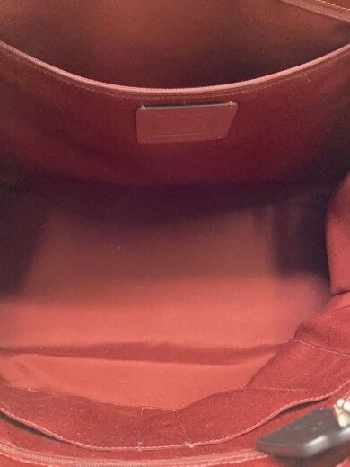 商品画像：デンプシー・トート40_シグネチャー_ウィズ・ストラップ・アンド・コーチパッチ/キャンバス/GRY/総 6