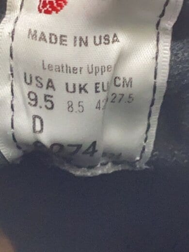 商品画像：レースアップブーツ/27.5cm/BLK/レザー/8074 5