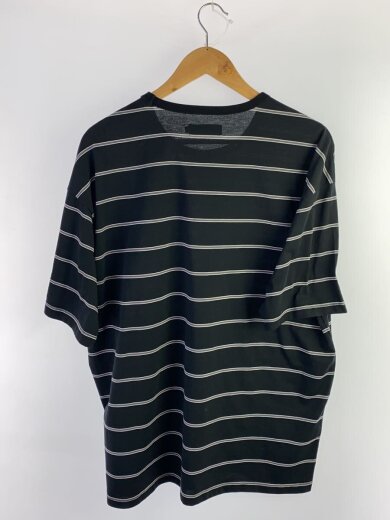 商品画像：Tシャツ/L/ポリエステル/BLK/ボーダー 2