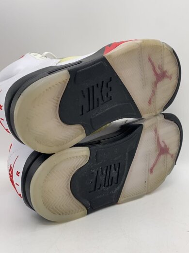 商品画像：AIR JORDAN 5 RETRO/エアジョーダン 5 レトロ/ホワイト/DA1911-102/26.5cm/WH 4