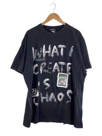 商品画像：Tシャツ/XXL/コットン/BLK/プリント// 1