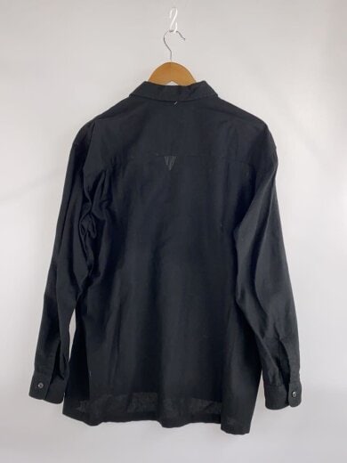 商品画像：C/L SKIPPER BW-C SHIRT/長袖シャツ/M/リネン/BLK/無地// 2
