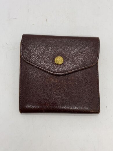 商品画像：2つ折り財布/レザー/BRW/メンズ 2