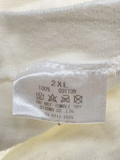 商品画像：Tシャツ/XXL/コットン/WHT/プリント// 4