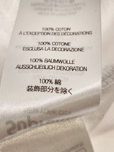 商品画像：Small Box L/S Tee /長袖Tシャツ/S/コットン/WHT/無地// 4