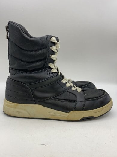 画像：DIET BUTCHER SLIM SKINハイカットスニーカー/--/BLK/レザー2