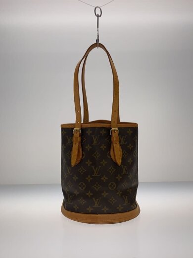 商品画像：プチ・バケット_モノグラム・キャンバス/PVC/BRW 3