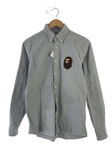 商品画像：長袖シャツ/S/コットン/GRY/001SHE801002X 1