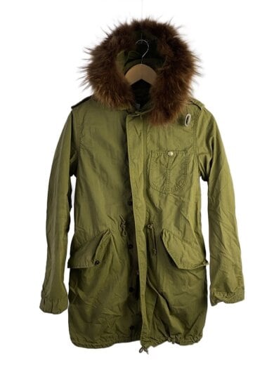 商品画像：モッズコート/S/ウール/KHK/無地/22138-8949 1