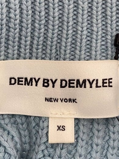 商品画像：DEMY BY DEMYLEE/カーディガン(厚手)/XS/コットン/BLU/無地 3