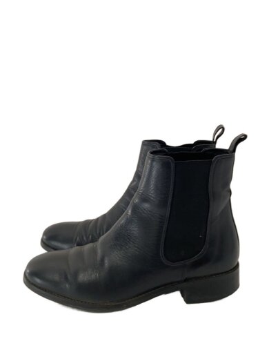 商品画像：サイドゴアブーツ/24cm/BLK/レザー 1