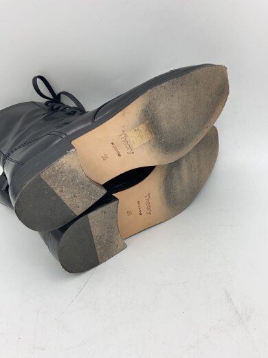 商品画像：レースアップブーツ/36/BLK/レザー 4