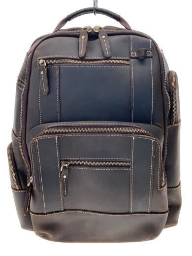 商品画像：リュック/レザー/BRW/Lannsyne/一部傷有 1