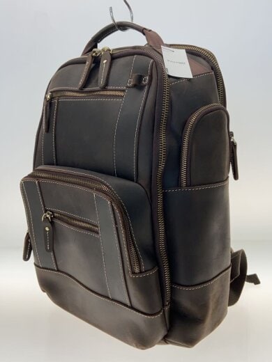 商品画像：リュック/レザー/BRW/Lannsyne/一部傷有 2