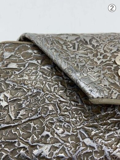 商品画像：長財布/レザー/SLV/総柄/レディース 7