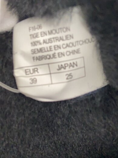 商品画像：ブーツ/25cm/BLK/W10002/ムートンブーツ 5