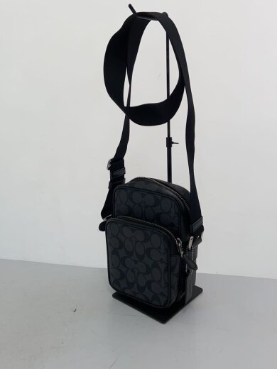 商品画像：ショルダーバッグ/PVC/BLK 2