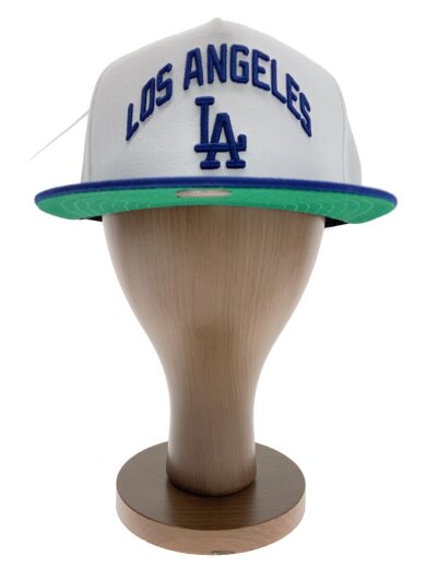 商品画像：キャップ/7 1/4/コットン/WHT/無地/メンズ 1