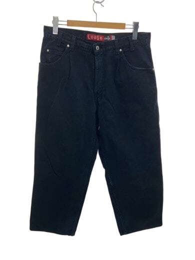 商品画像：ストレートパンツ/36/コットン/BLK 1