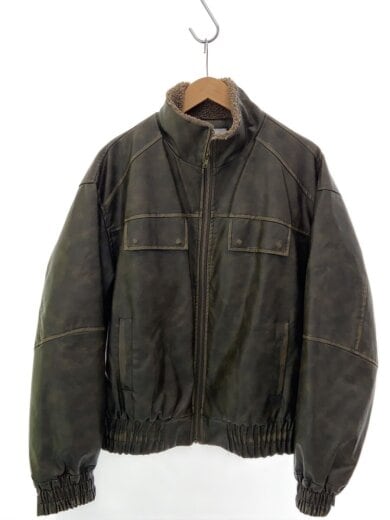 商品画像：EZEK PROJECT/レザージャケット・ブルゾン/L/レザー/BRW/無地 1