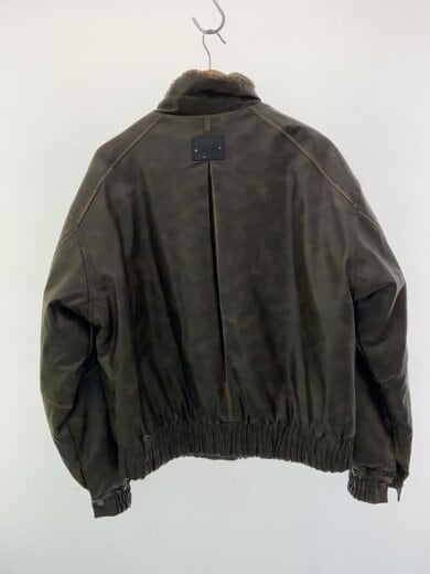 商品画像：EZEK PROJECT/レザージャケット・ブルゾン/L/レザー/BRW/無地 2