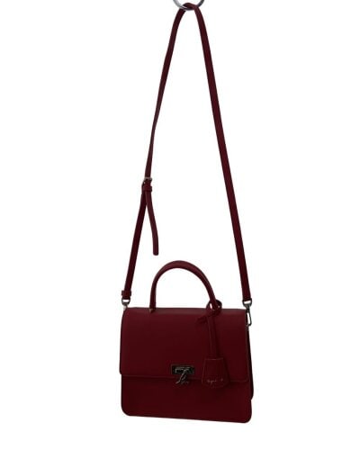 商品画像：ショルダーバッグ/牛革/RED/無地/HS31 1