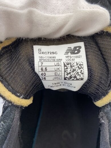 商品画像：ローカットスニーカー/25cm/BLK/UXC72SC 5