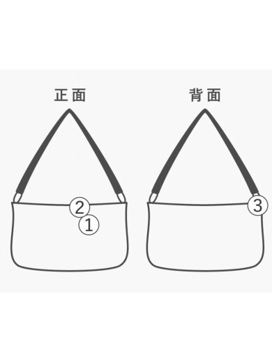 商品画像：ショルダーバッグ/レザー/BLK/723770 9