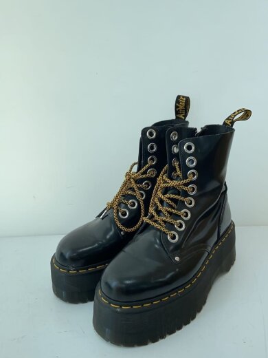商品画像：レースアップブーツ/UK5/BLK/レザー 2