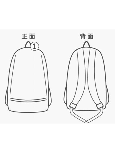 商品画像：リュック/--/BLK 9