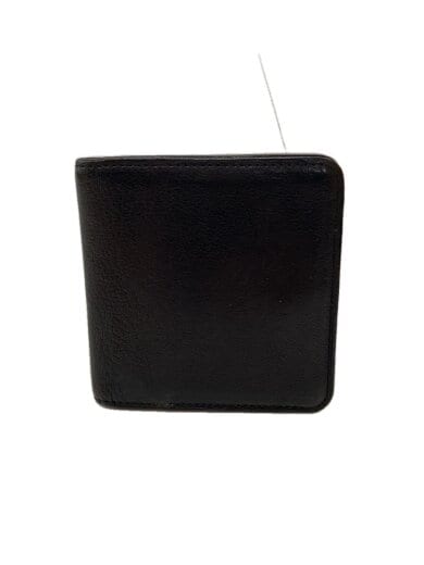 商品画像：2つ折り財布/レザー/BLK/メンズ 1