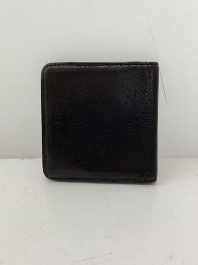商品画像：2つ折り財布/レザー/BLK/メンズ 2