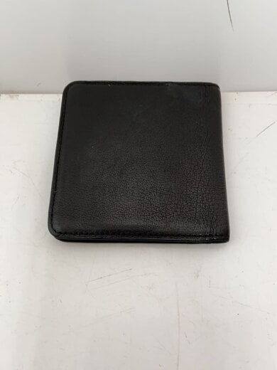 商品画像：2つ折り財布/レザー/BLK/メンズ 4