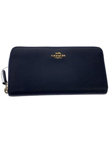 商品画像：長財布/--/NVY/無地/メンズ 1