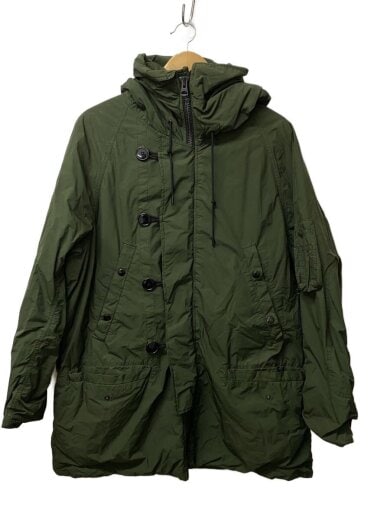 商品画像：モッズコート/M/ナイロン/KHK/無地/086-55002 1