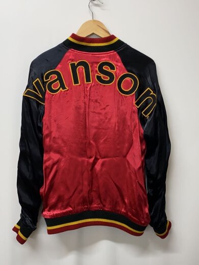 商品画像：リバーシブル/骸骨/スカジャン/L/レーヨン/BLK 2