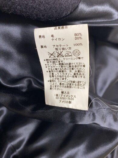 商品画像：コート/S/--/BLK/無地 5