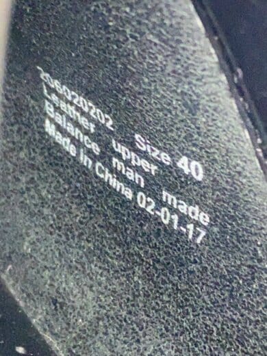 商品画像：シューズ/40/BLK/レザー 5