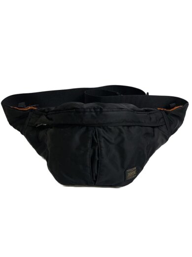 商品画像：ウエストバッグ/ナイロン/BLK/無地 1