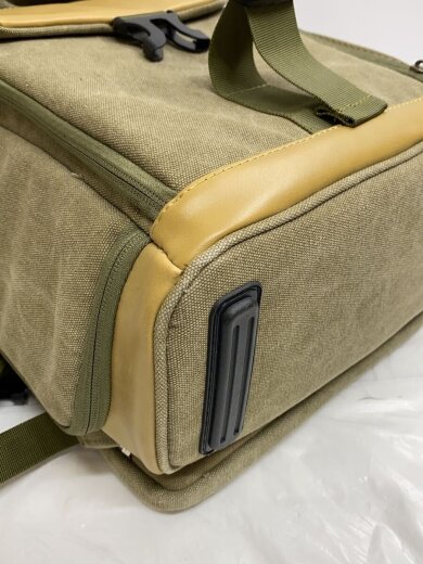 商品画像：カメラバッグ/リュック/キャンバス/GRN/無地 8